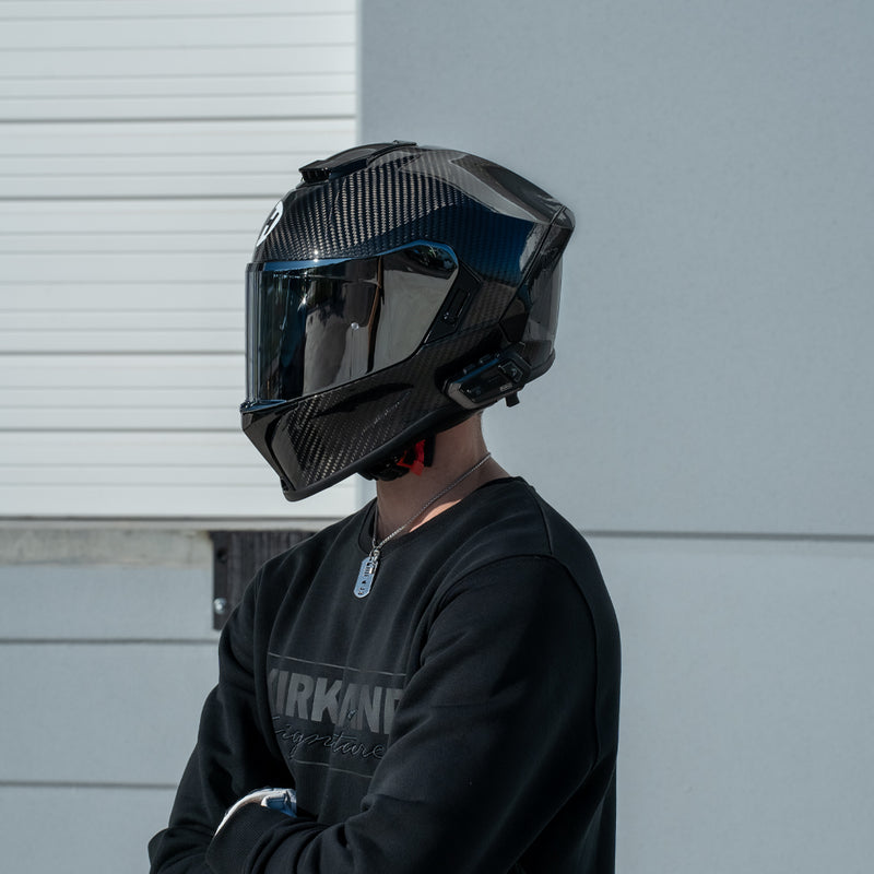 Load image into Gallery viewer, D.O.T. & ECE Daytona Viper- Grey Carbon Fiber