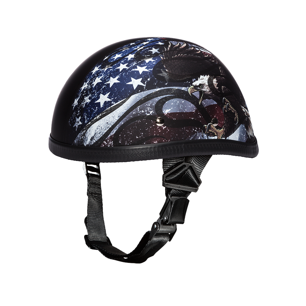 eagle novelty motorcycle helmet Novelty Eagle- W/ USA M