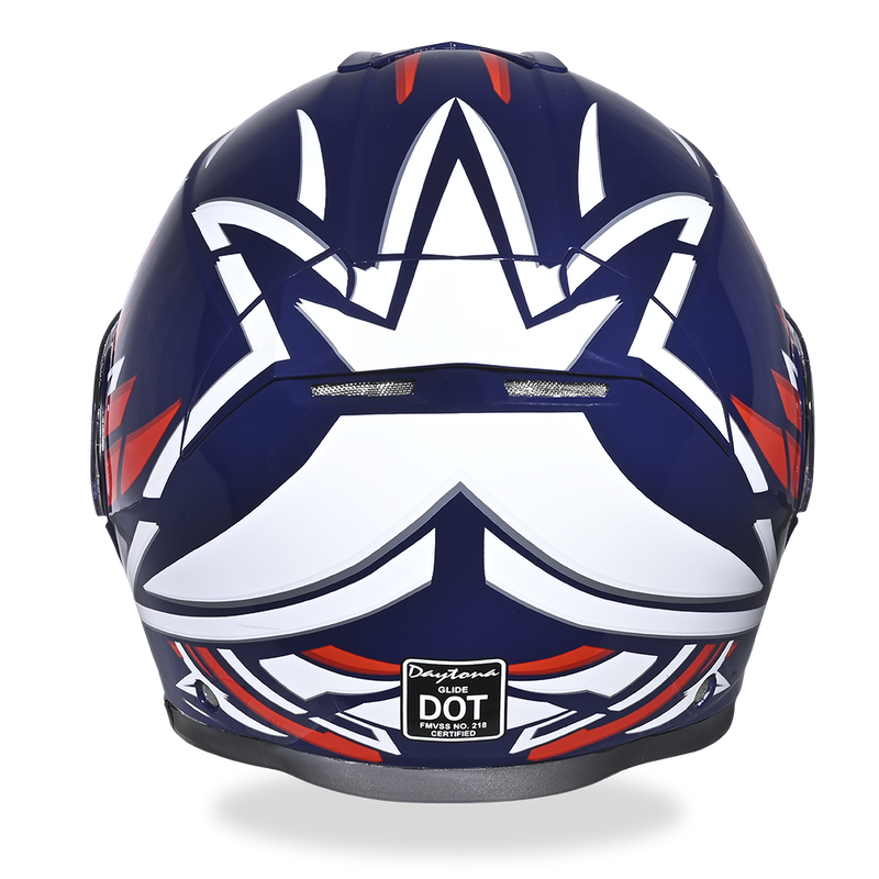 Load image into Gallery viewer, Daytona Glide Modular Motorcycle Helmet - DOT Approved, Bluetooth Ready, Dual Visor, Men/Women/Youth - W/ Liberty