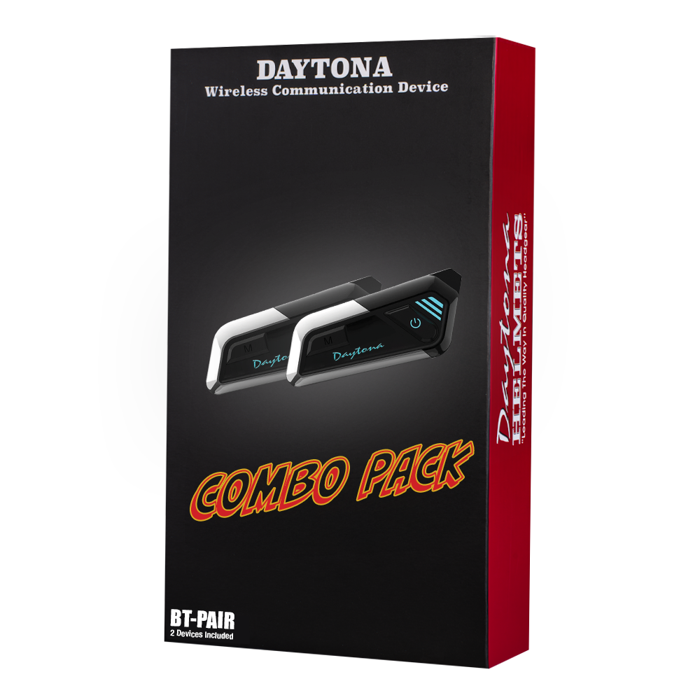 Daytona Helmets Motorcycle Bluetooth Headset - Motorcycle Communicatio