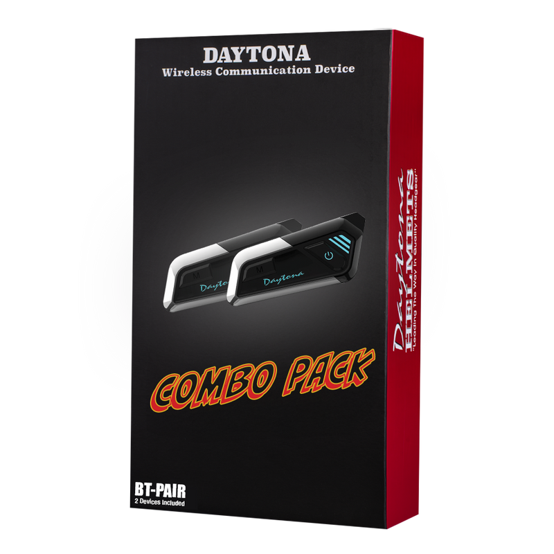 Load image into Gallery viewer, Daytona Helmets Motorcycle Bluetooth Headset - Motorcycle Communication System For All Types of Helmets - PAIR