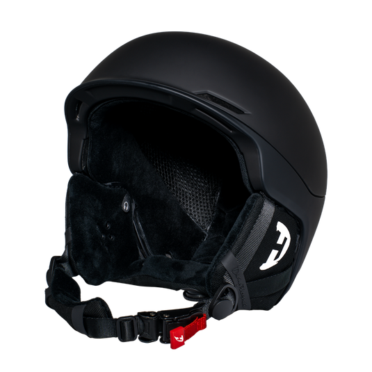 Daytona Steeze Snowboard Helmet - Adjustable Helmet for Men, Women & Youth - Dull Black Finish