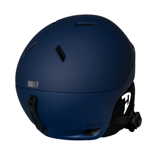 Daytona Steeze Snowboard Helmet - Adjustable Helmet for Men, Women & Youth - Dull Blue Finish
