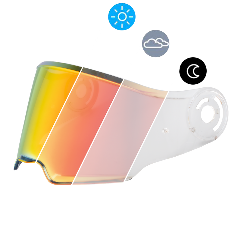 Load image into Gallery viewer, C6 Shield Outer- Photochromic Red