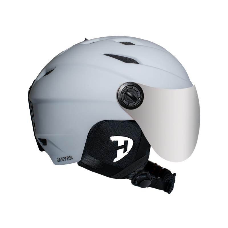Load image into Gallery viewer, Daytona Ski Helmet - Snowboard Helmet with Anti-Fog Visor - Adjustable Ski Helmet for Men, Women &amp; Youth - Dull Chalk White
