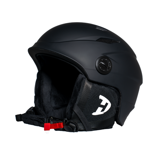 Daytona Carver Ski Helmet - Adjustable Ski Helmet for Men, Women & Youth - Dull Blue with Anti-Fog Visor