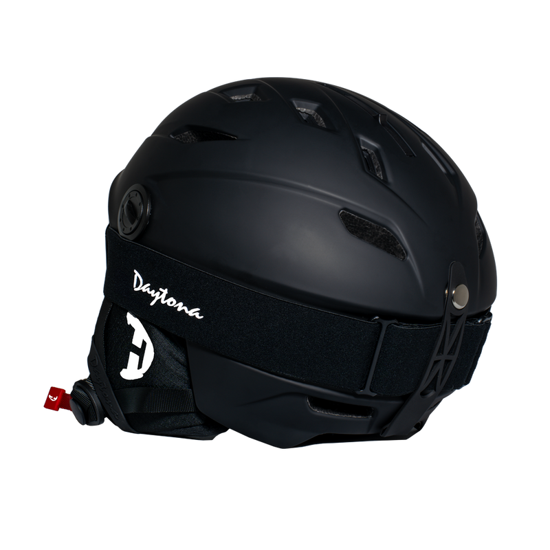 Load image into Gallery viewer, Daytona Ski Helmet - Snowboard Helmet with Anti-Fog Visor - Adjustable Ski Helmet for Men, Women &amp; Youth - Dull Black
