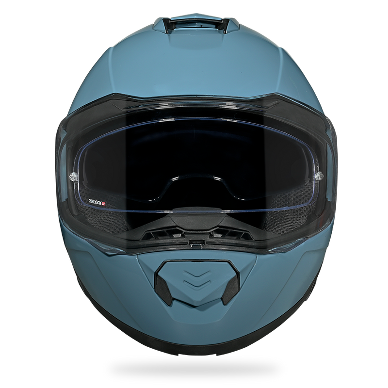 Load image into Gallery viewer, Daytona Glide Modular Motorcycle Helmet - DOT Approved, Bluetooth Ready, Dual Visor, Men/Women/Youth- Shark Blu