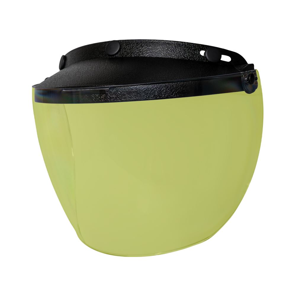 bell 3 4 helmet flip down visor Daytona Flip Up Visor Shield Yellow