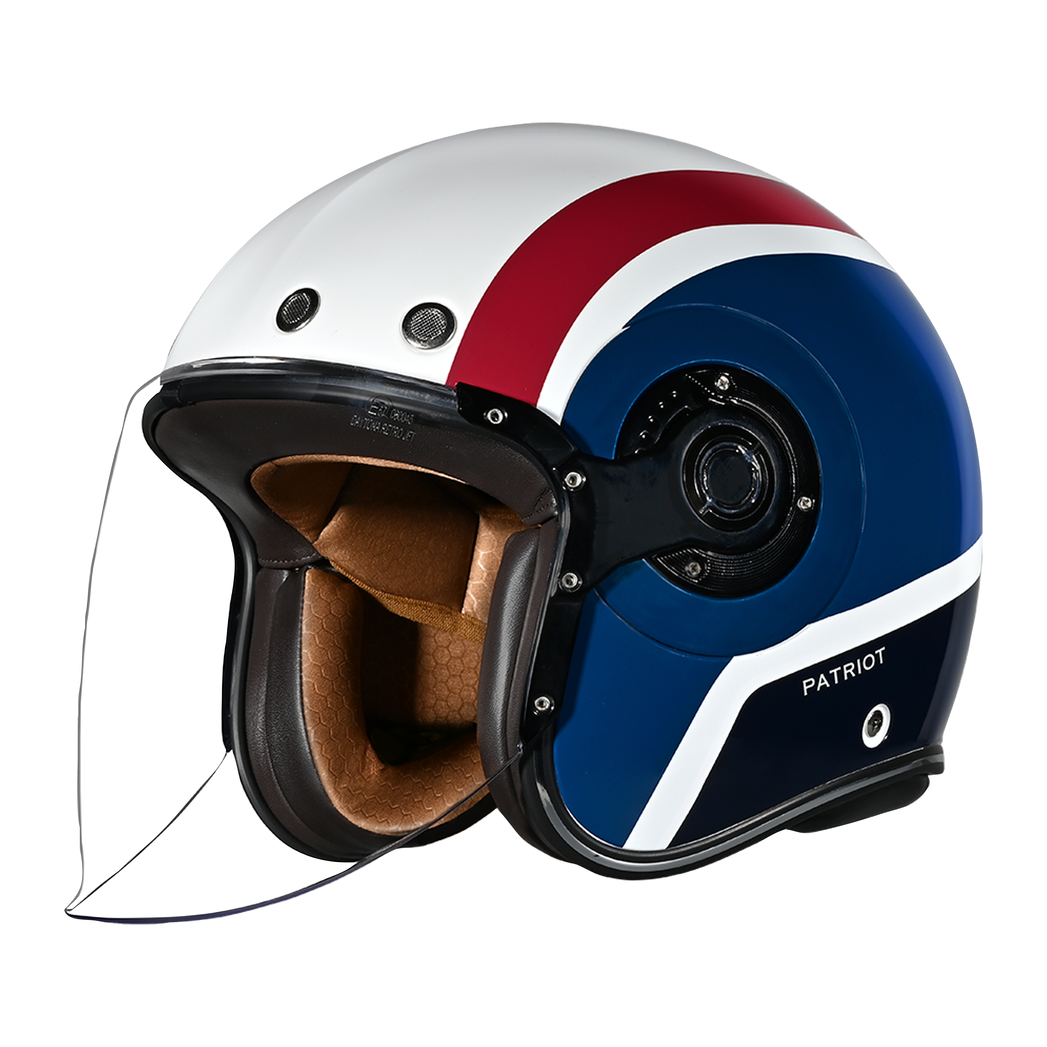 D.O.T. & ECE Daytona Retro Jet- W/ Patriot M