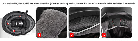 Removable & Washable Interior