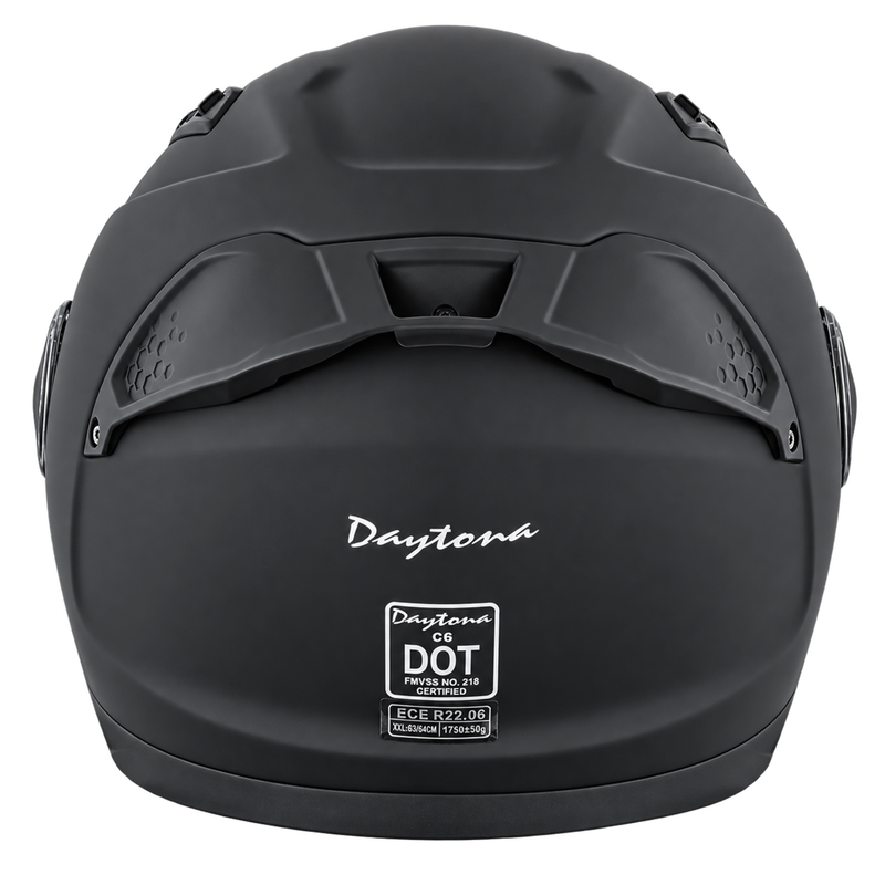 Load image into Gallery viewer, D.O.T. & ECE Daytona C6- Dull Black