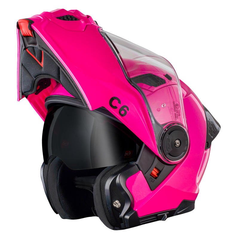 Load image into Gallery viewer, D.O.T. & ECE Daytona C6- Hi-Gloss Pink