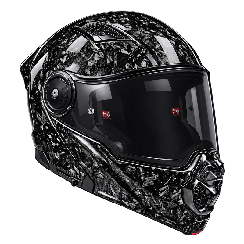 Load image into Gallery viewer, D.O.T. & ECE Daytona C6 PRO- Forged Grey Carbon Fiber