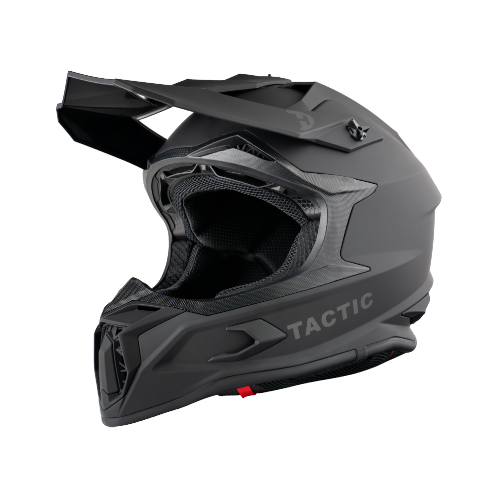 debadge motorcycle helmets D.O.T. & ECE Daytona Tactic- Dull Black COVERT FX CARBON | and high energy impacts Pattern:Fleetwood Black for-you