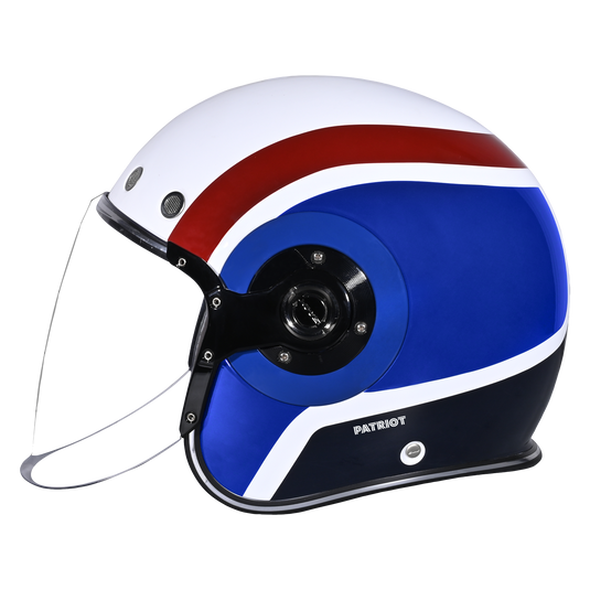 D.O.T. & ECE Daytona Retro Jet- W/ Patriot