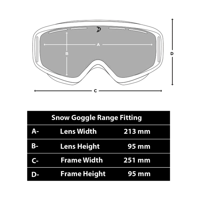Load image into Gallery viewer, Snow Goggle Range
