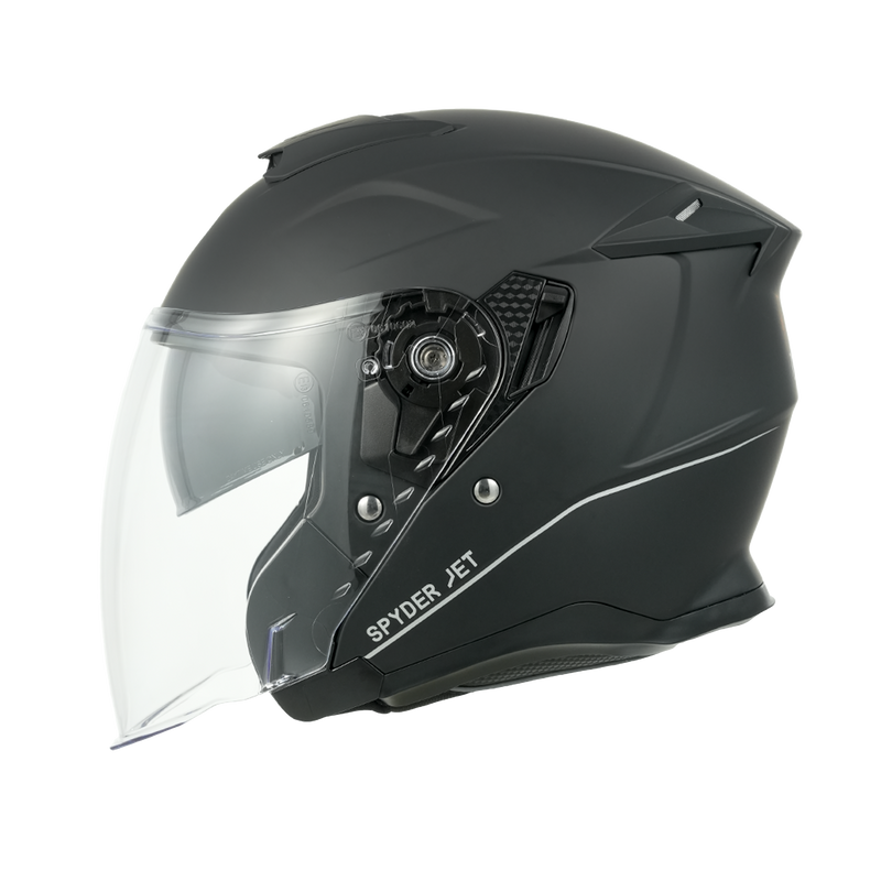 Load image into Gallery viewer, D.O.T. & ECE Daytona Spyder Jet- Dull Black