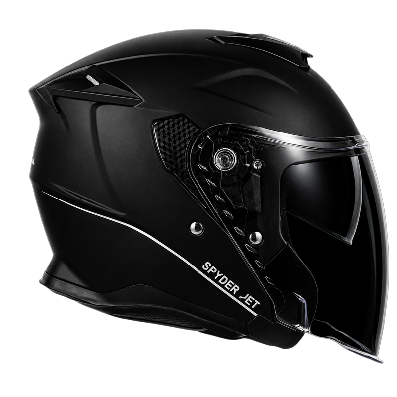 Load image into Gallery viewer, D.O.T. & ECE Daytona Spyder Jet- Dull Black