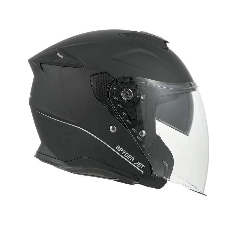Load image into Gallery viewer, D.O.T. & ECE Daytona Spyder Jet- Dull Black