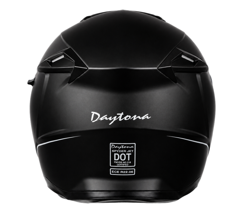 Load image into Gallery viewer, D.O.T. & ECE Daytona Spyder Jet- Dull Black