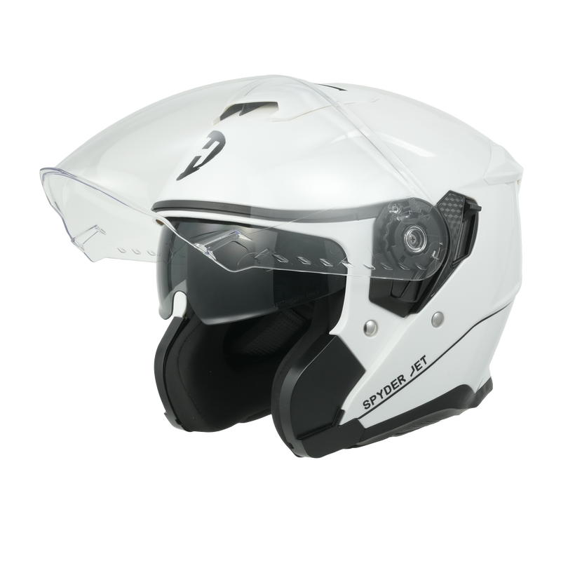 Load image into Gallery viewer, D.O.T. & ECE Daytona Spyder Jet- Hi-Gloss White