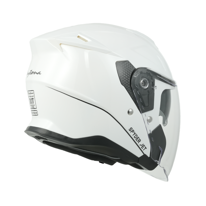 Load image into Gallery viewer, D.O.T. & ECE Daytona Spyder Jet- Hi-Gloss White