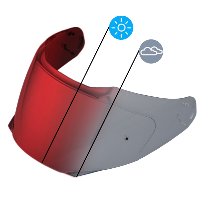 Load image into Gallery viewer, Glide Shield Outer- Photochromic Red