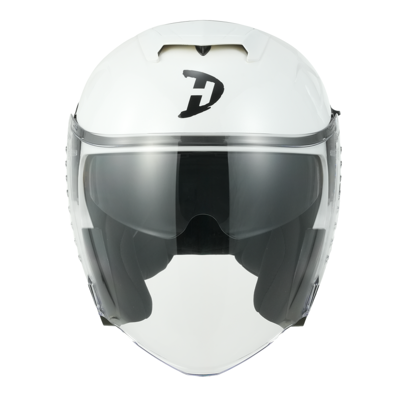 Load image into Gallery viewer, D.O.T. & ECE Daytona Spyder Jet- Hi-Gloss White