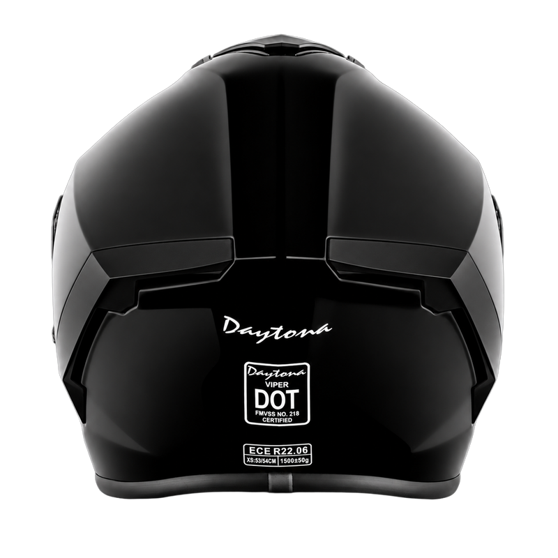 Load image into Gallery viewer, D.O.T. & ECE Daytona Viper- Hi-Gloss Black
