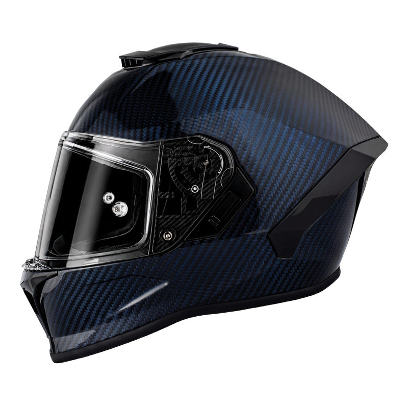 Load image into Gallery viewer, D.O.T. & ECE Daytona Viper- Blue Carbon Fiber