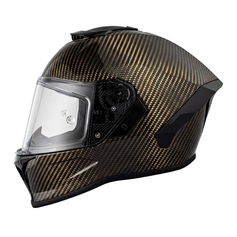 Load image into Gallery viewer, D.O.T. & ECE Daytona Viper- Gold Carbon Fiber