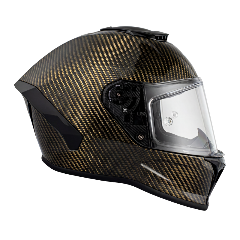 Load image into Gallery viewer, D.O.T. & ECE Daytona Viper- Gold Carbon Fiber