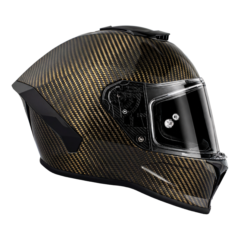 Load image into Gallery viewer, D.O.T. & ECE Daytona Viper- Gold Carbon Fiber
