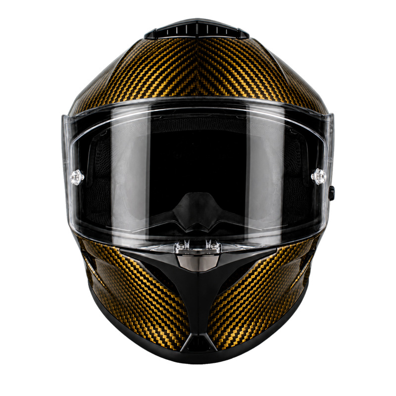 Load image into Gallery viewer, D.O.T. & ECE Daytona Viper- Gold Carbon Fiber