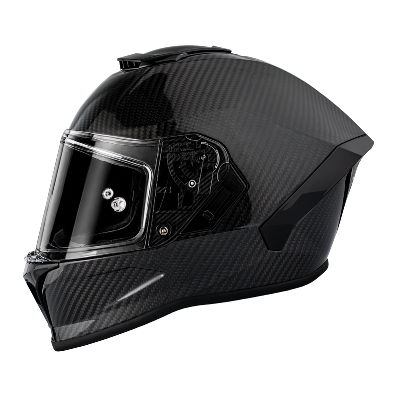 Load image into Gallery viewer, D.O.T. & ECE Daytona Viper- Grey Carbon Fiber