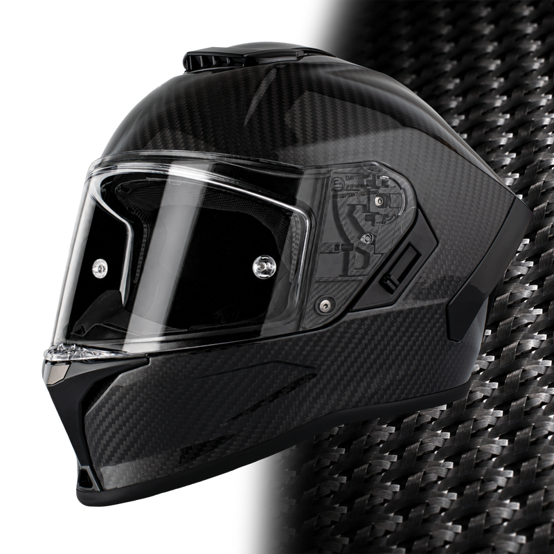 Load image into Gallery viewer, D.O.T. & ECE Daytona Viper- Grey Carbon Fiber