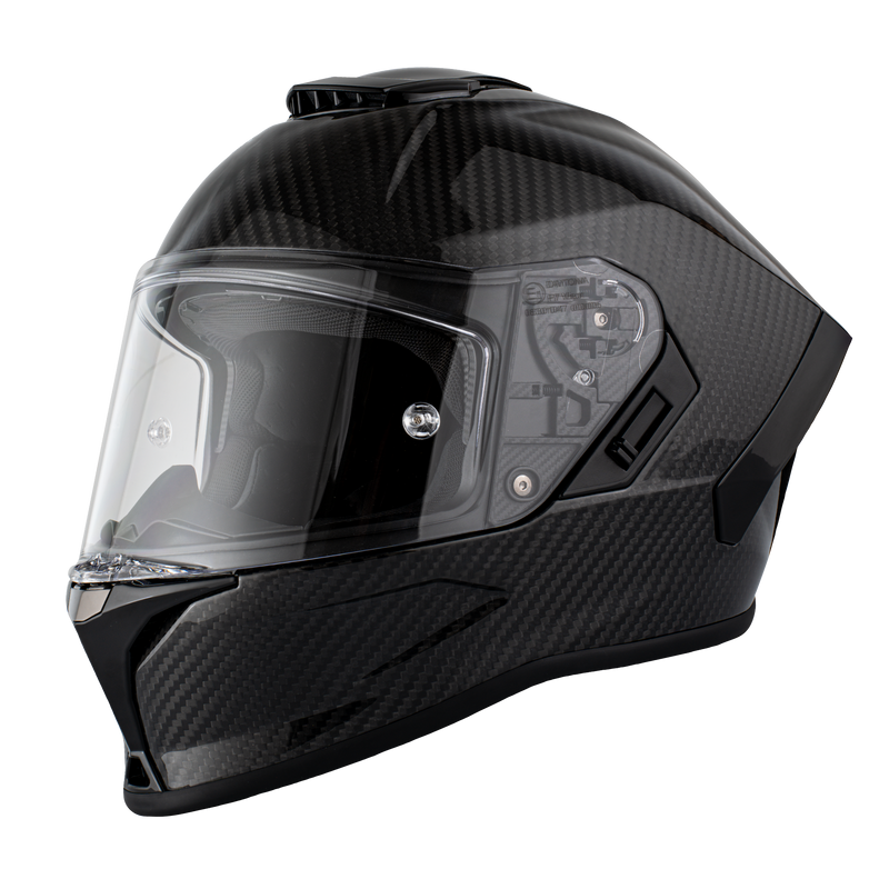 Load image into Gallery viewer, D.O.T. & ECE Daytona Viper- Grey Carbon Fiber