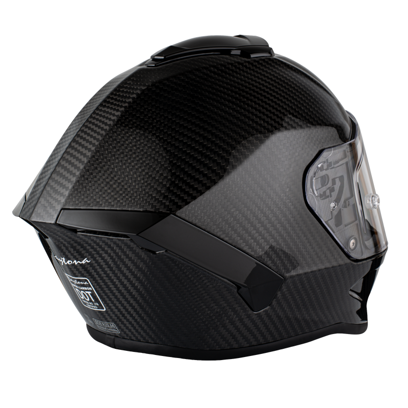 Load image into Gallery viewer, D.O.T. & ECE Daytona Viper- Grey Carbon Fiber