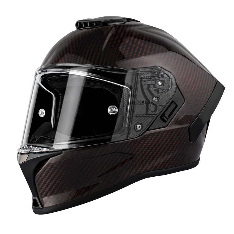 Load image into Gallery viewer, D.O.T. & ECE Daytona Viper- Red Carbon Fiber