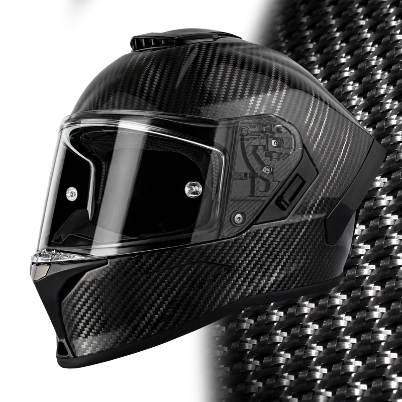 Load image into Gallery viewer, D.O.T. & ECE Daytona Viper- Silver Carbon Fiber