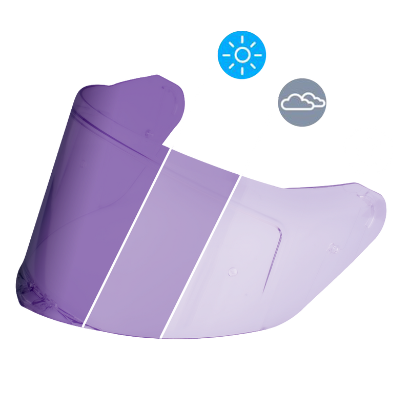 Load image into Gallery viewer, Viper Shield Outer- Photochromic Purple