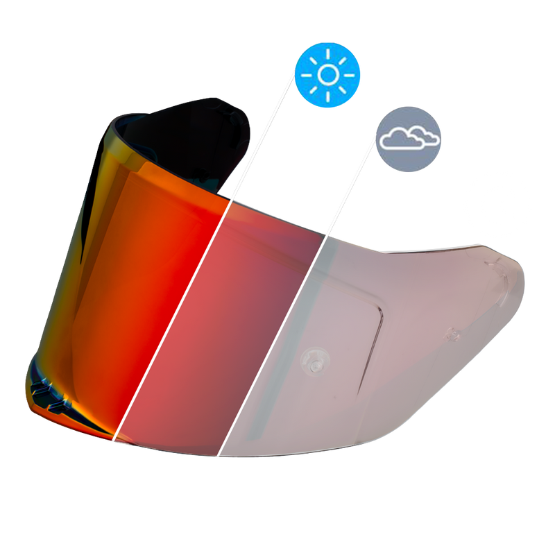 Load image into Gallery viewer, Viper Shield Outer- Photochromic Red