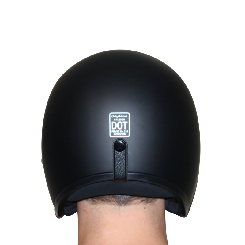 Load image into Gallery viewer, DOT Approved Daytona Cruiser Open Face Motorcycle Helmet - Men, Women & Youth - With Visor & Graphics - W/ Toxic