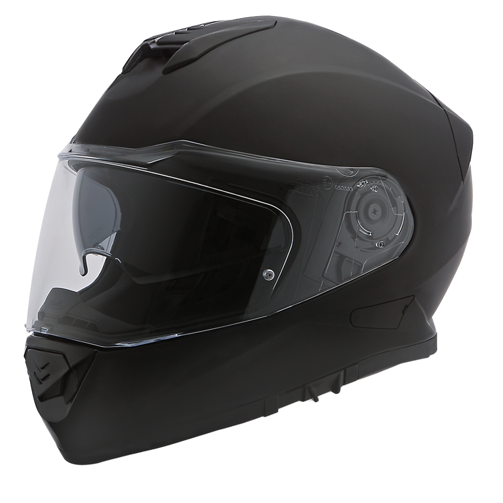 full head motorcycle helmet Daytona Detour Full Face Motorcycle Helmet - Dual Visor - Dull Black