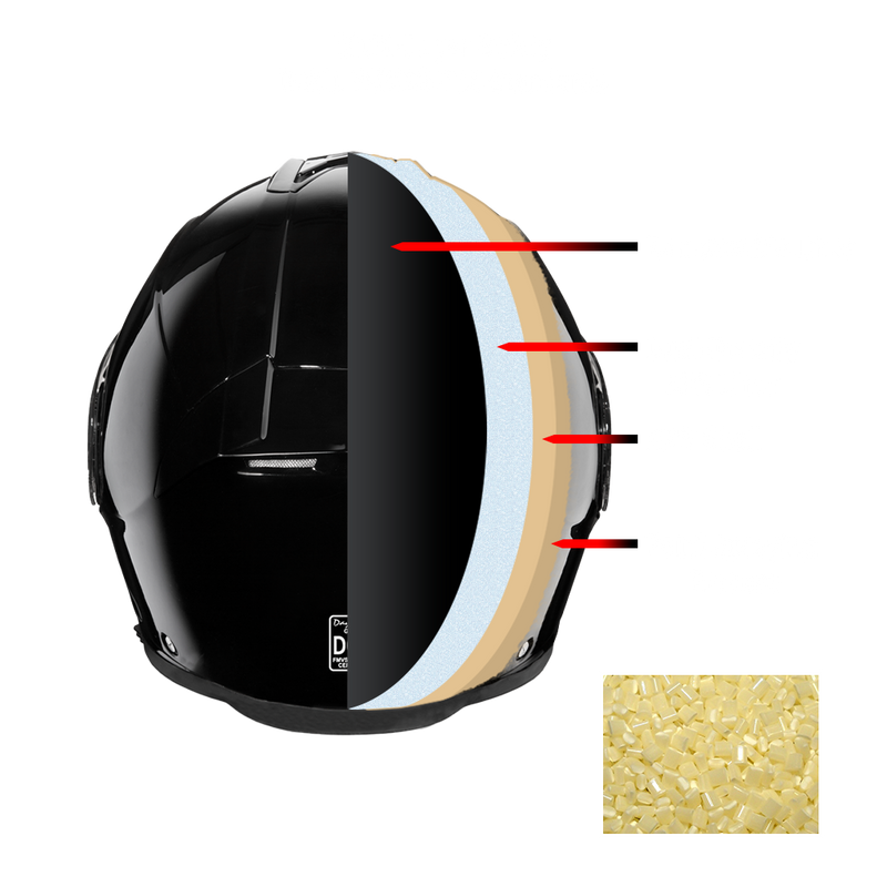 Load image into Gallery viewer, Daytona Glide Modular Motorcycle Helmet - DOT Approved, Bluetooth Ready, Dual Visor, Men/Women/Youth - Hi-Gloss Black