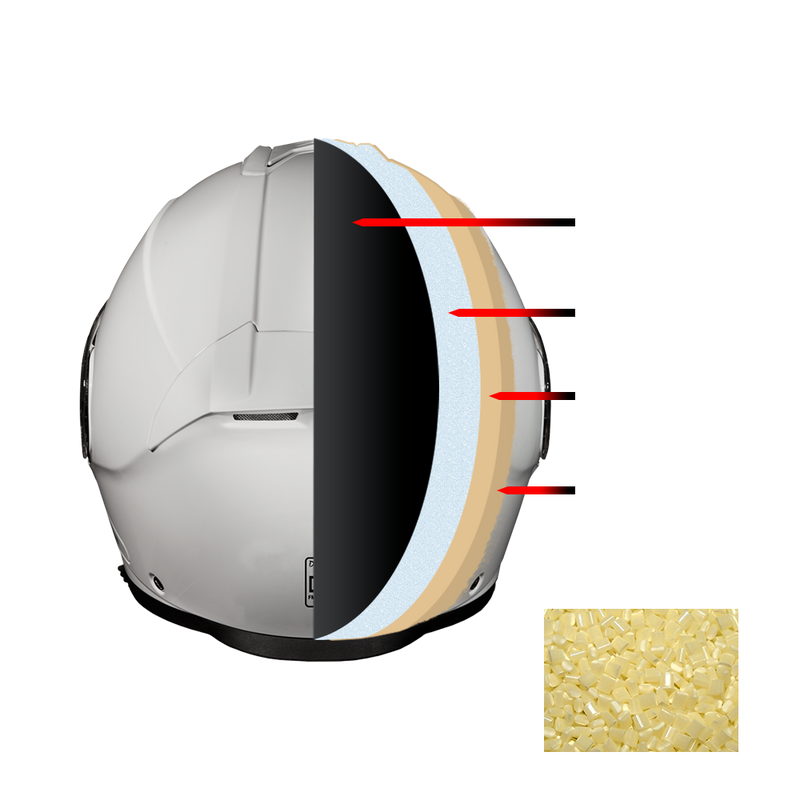 Load image into Gallery viewer, Daytona Glide Modular Motorcycle Helmet - DOT Approved, Bluetooth Ready, Dual Visor, Men/Women/Youth - Hi-Gloss White