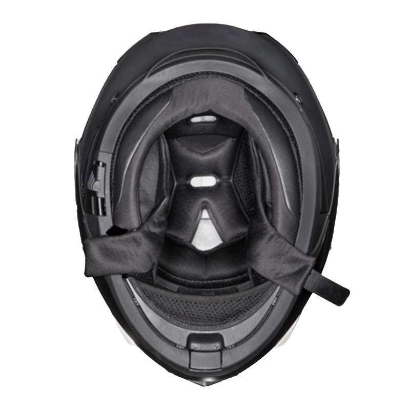 Load image into Gallery viewer, Daytona Glide Modular Motorcycle Helmet - DOT Approved, Bluetooth Ready, Dual Visor, Men/Women/Youth - Hi-Gloss White