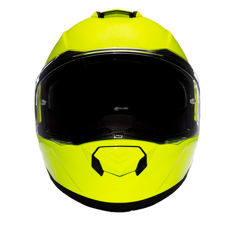 Load image into Gallery viewer, Daytona Glide Modular Motorcycle Helmet - DOT Approved, Bluetooth Ready, Dual Visor, Men/Women/Youth - Fluorescent Yellow