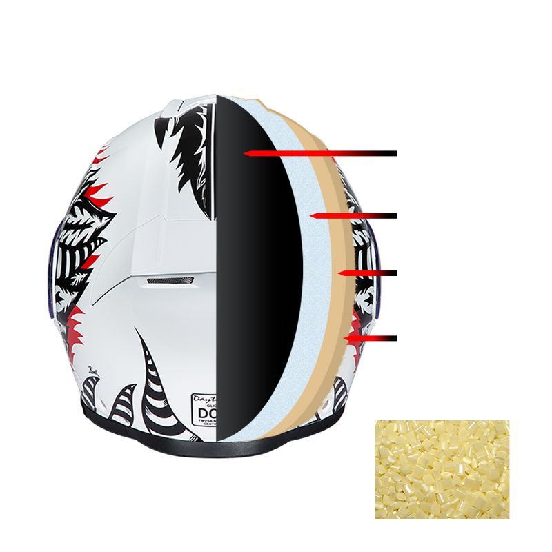Load image into Gallery viewer, Daytona Glide Modular Motorcycle Helmet - DOT Approved, Bluetooth Ready, Dual Visor, Men/Women/Youth - W/ Phoenix